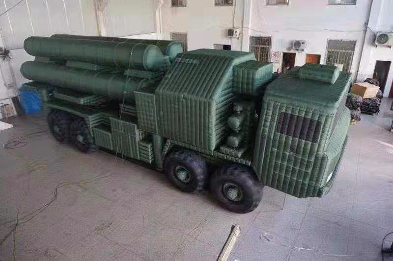柳州军事充气导弹车