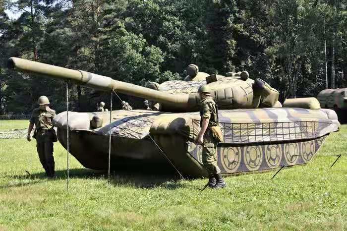 柳州大型军用充气坦克