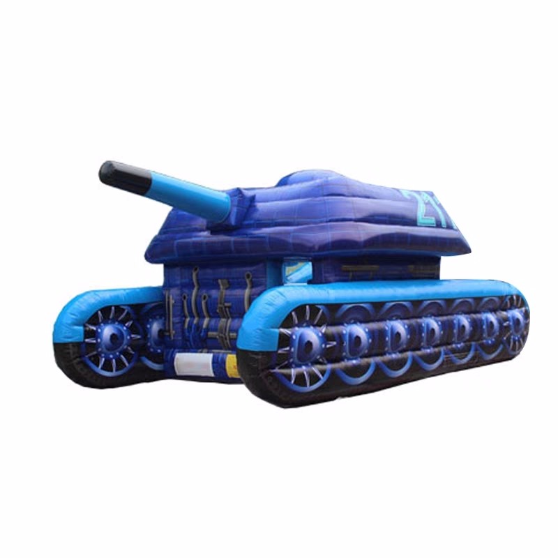 柳州蓝色充气坦克