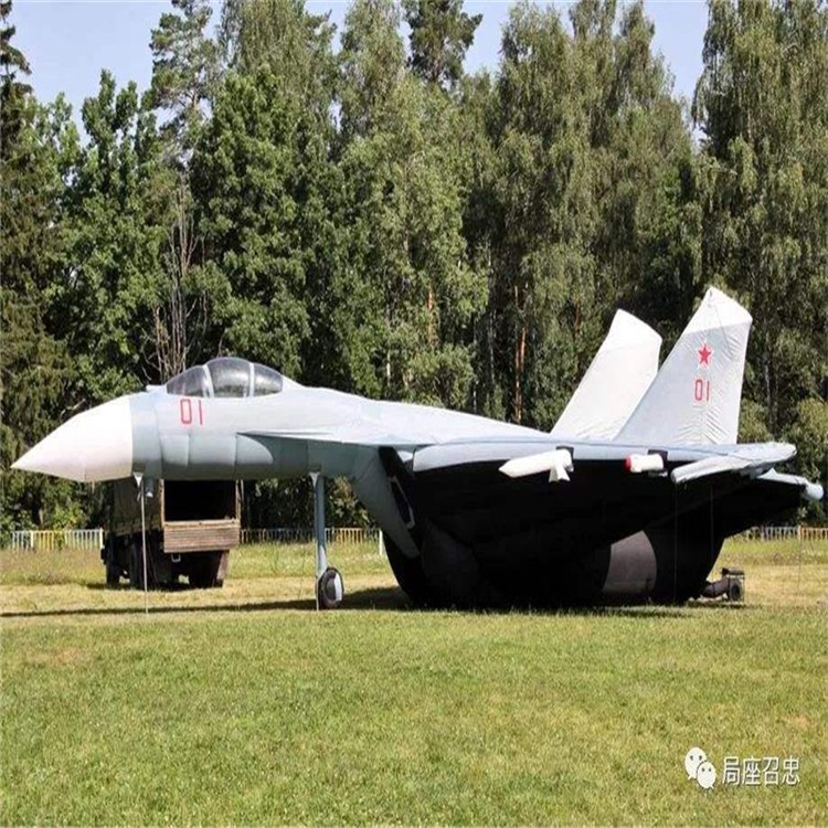 柳州充气模型战斗机气模生产