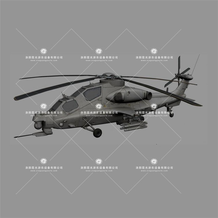 柳州武装直升机3D模型
